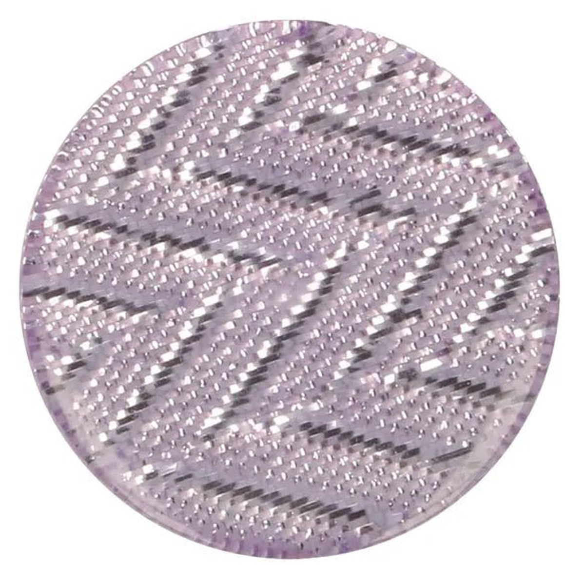 Plastic buttons 25 mm - pink zigzag pattern