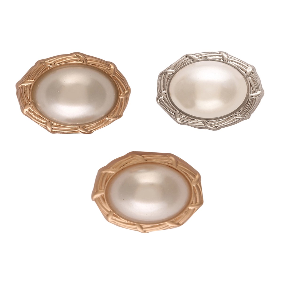 Super Classy Round Shape Pearl Buttons For Shirt/Kurta