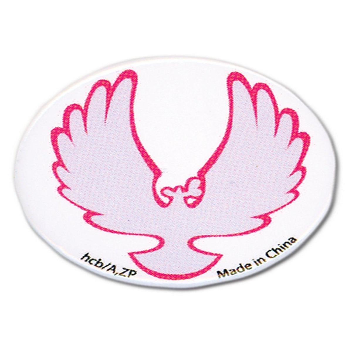 World Conquest Zvezda - White Light Button 1.25"