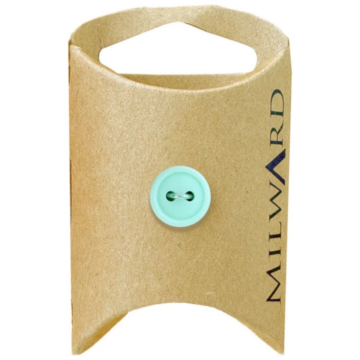 11mm Pale Green Nylon 2-Hole Buttons - 8 Pack
