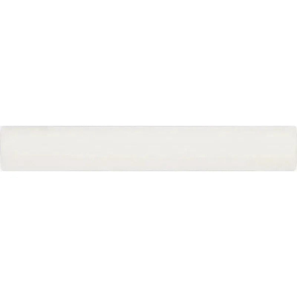 Almada White 1x8 Ceramic Pencil Liner