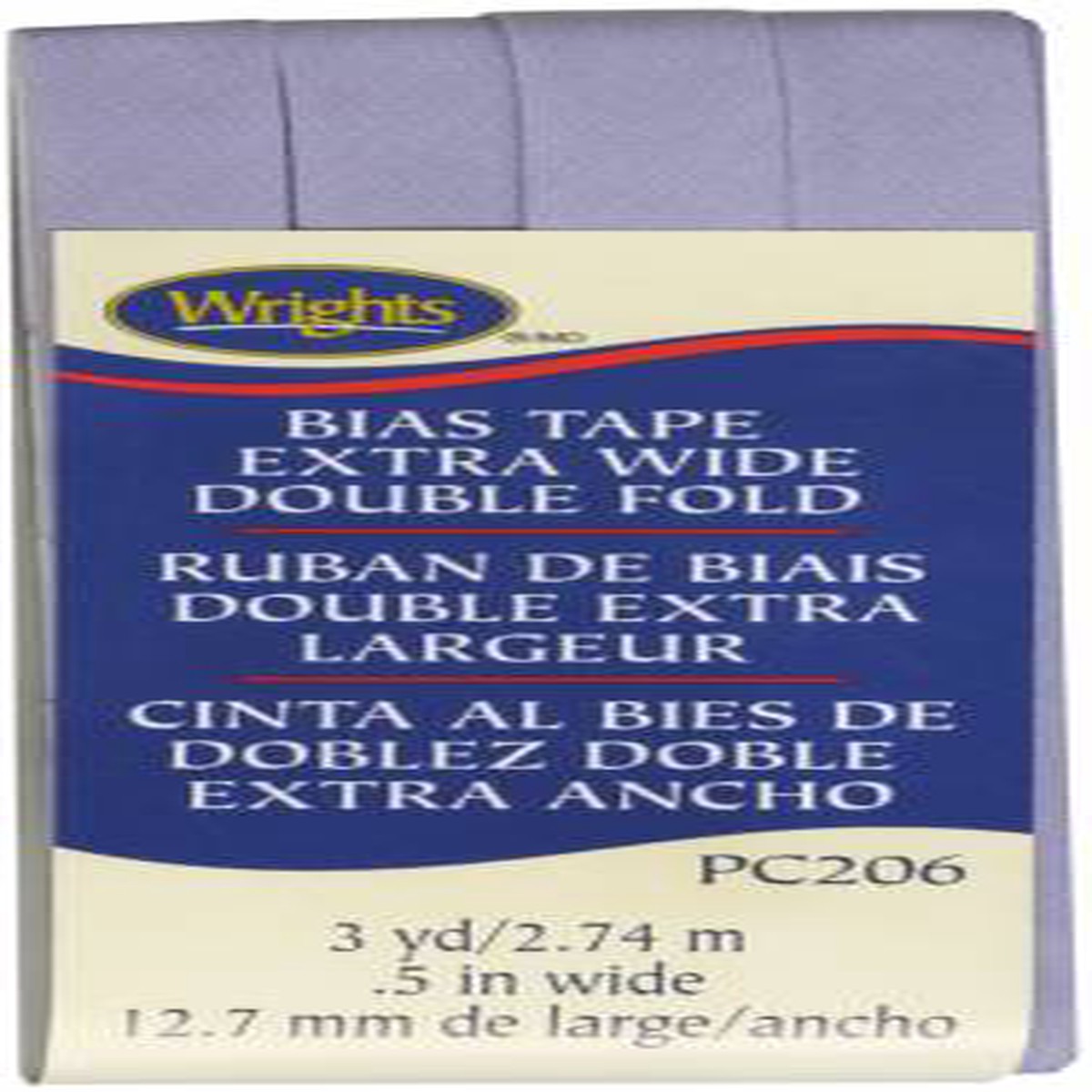 Extra Wide Double Fold Bias Tape 51 Lavender