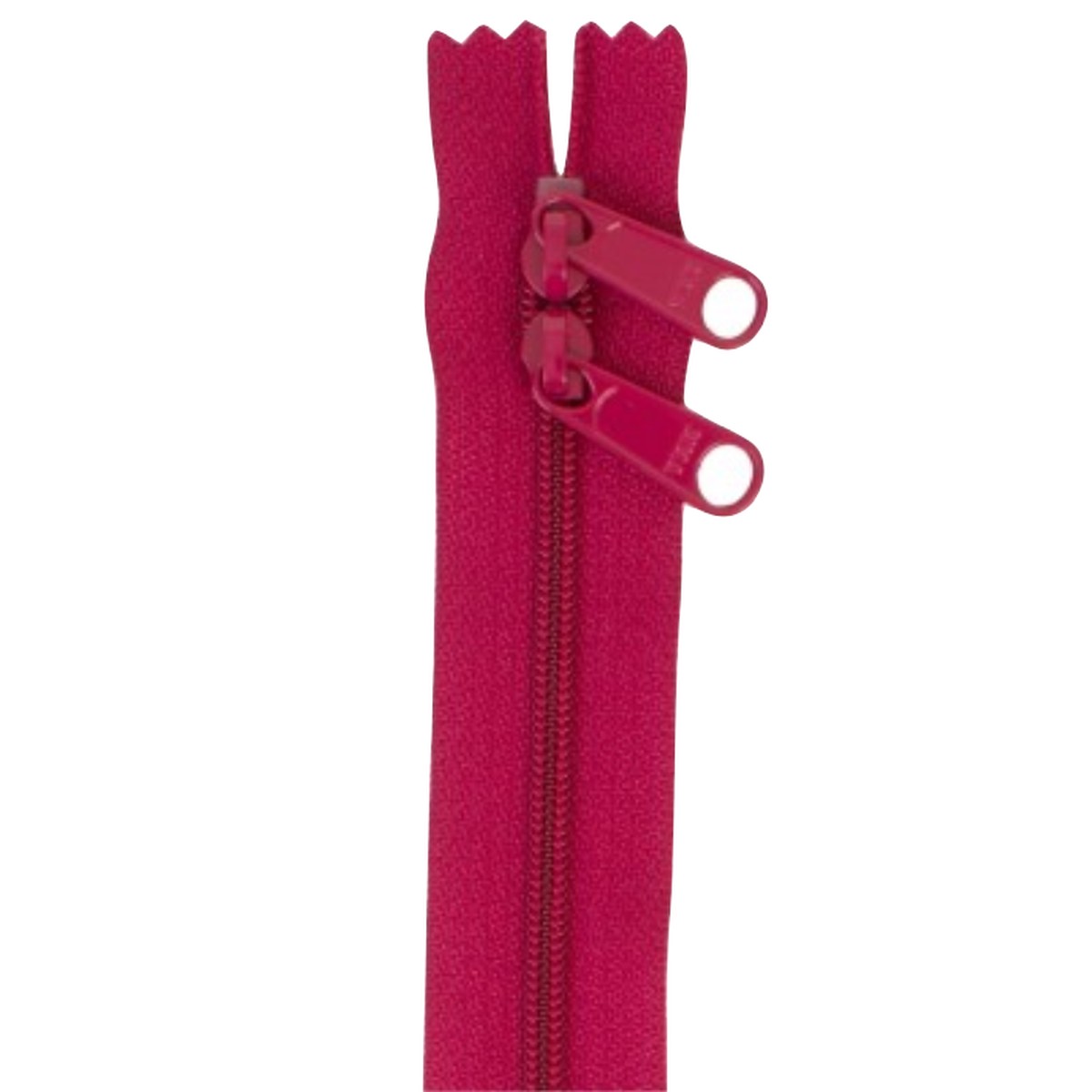 30" Handbag Zip - Double-slide - Crazy Plum