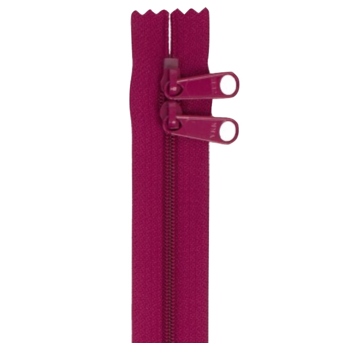 30" Handbag Zip - Double-slide - Wild Plum