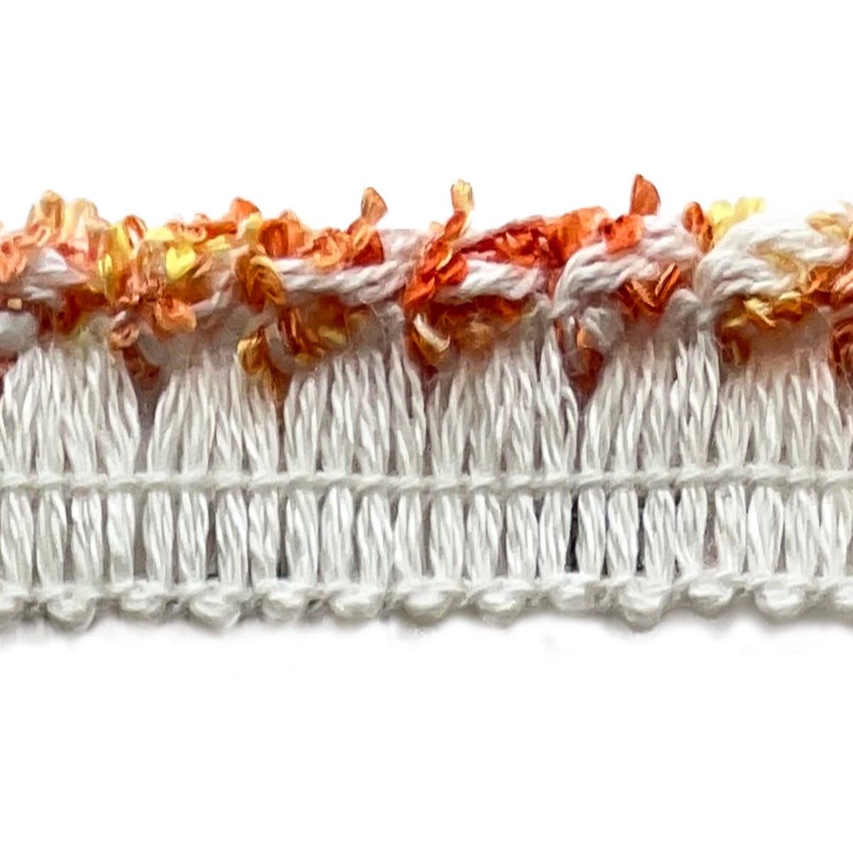 5/8" Creamsicle Boucl Piping Trim (Made in France)
