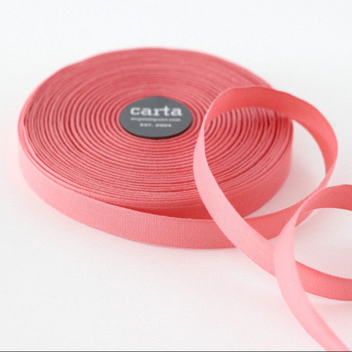 Tight-Weave Cotton Ribbon Blossom