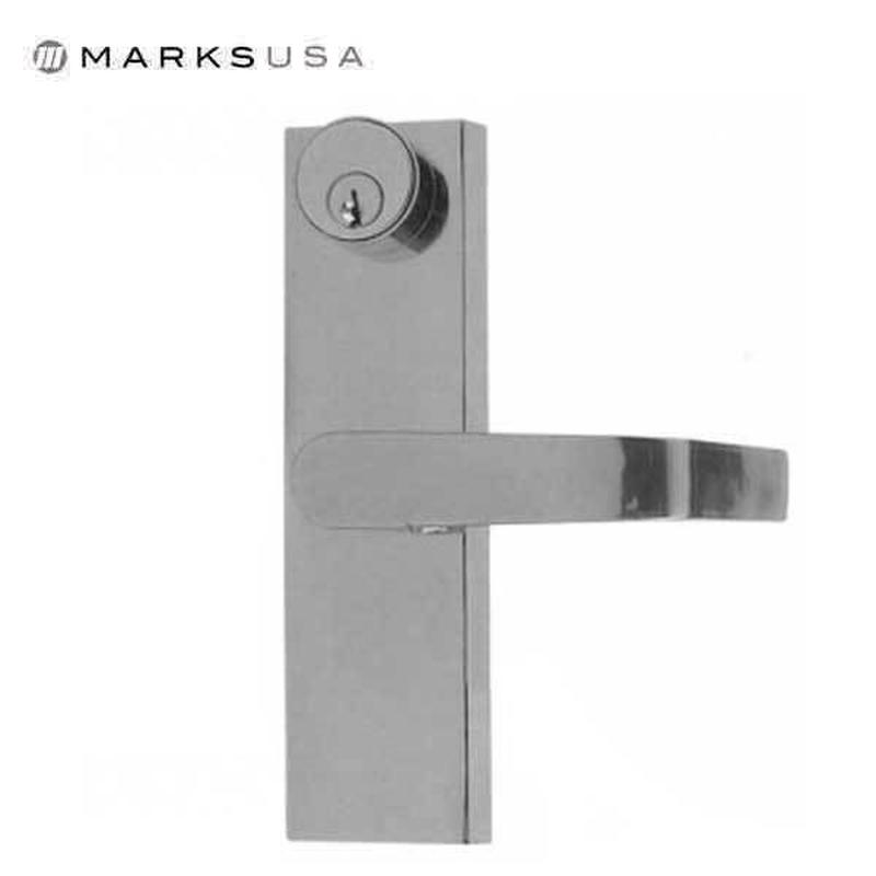 Marks USA - MESC600F Lever / Escuteon Storeroom Trim For Marks M9900 Exit Devices