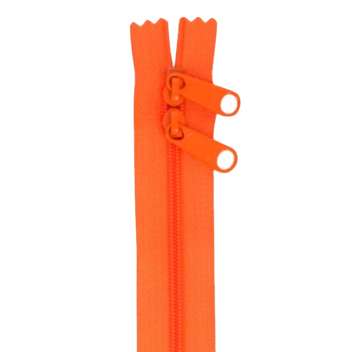 30" Handbag Zip - Double-slide - Pumpkin