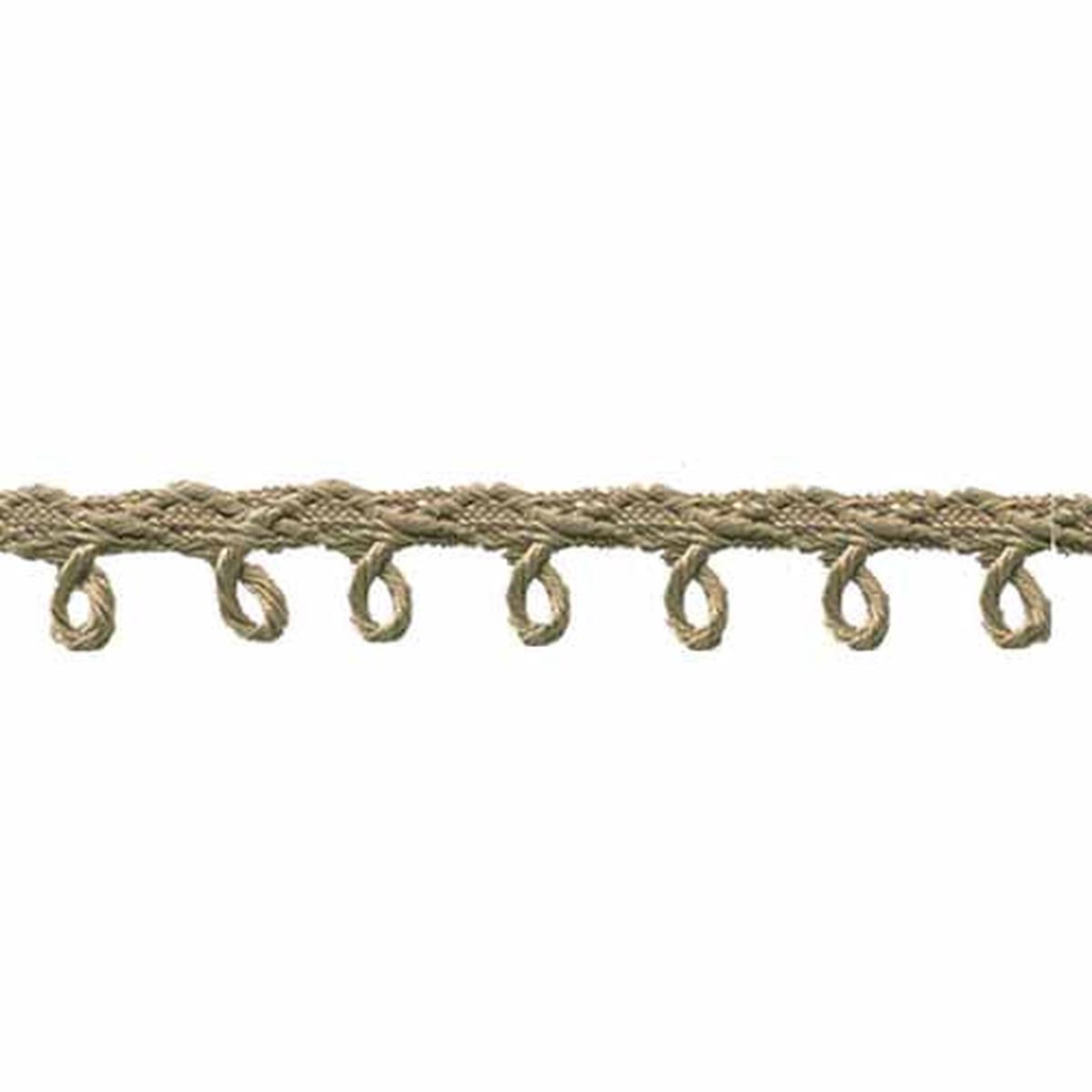 CREATIV DCOR Picot Trim 6mm x 25m - Putty