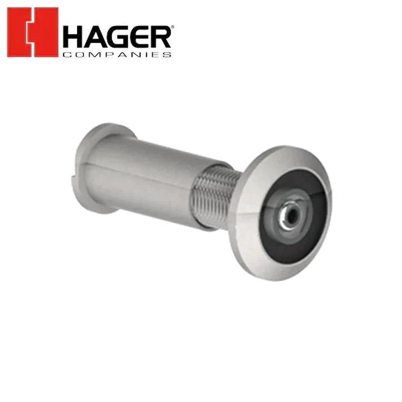 Hager - 1757 - 145 One Way Door Viewer - Satin Chrome