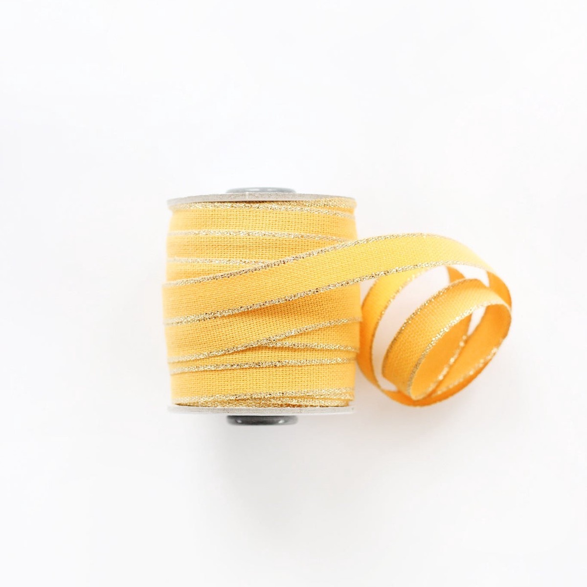 Metallic Drittofilo Ribbon Marigold Gold