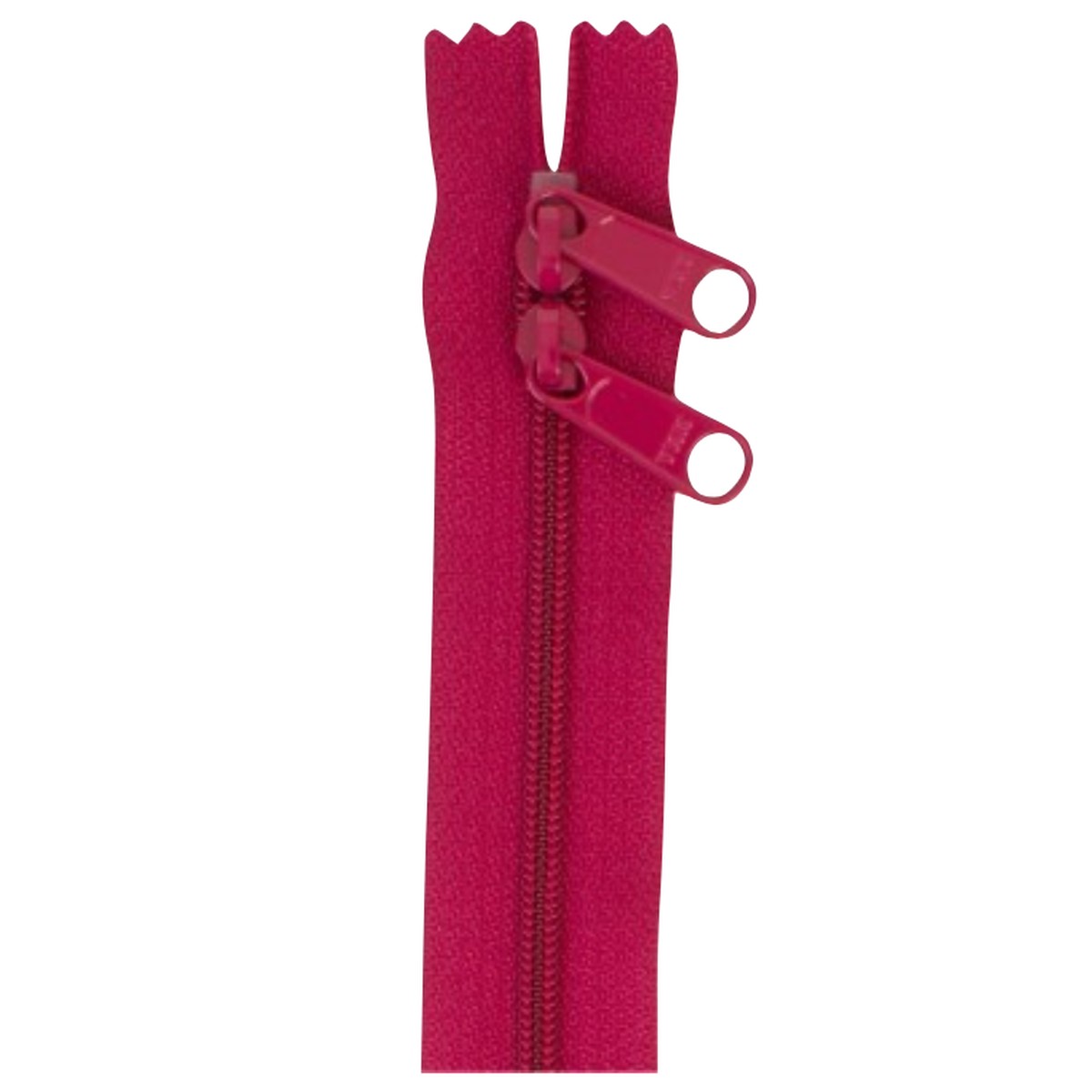 40" Handbag Zip - Double-slide - Crazy Plum