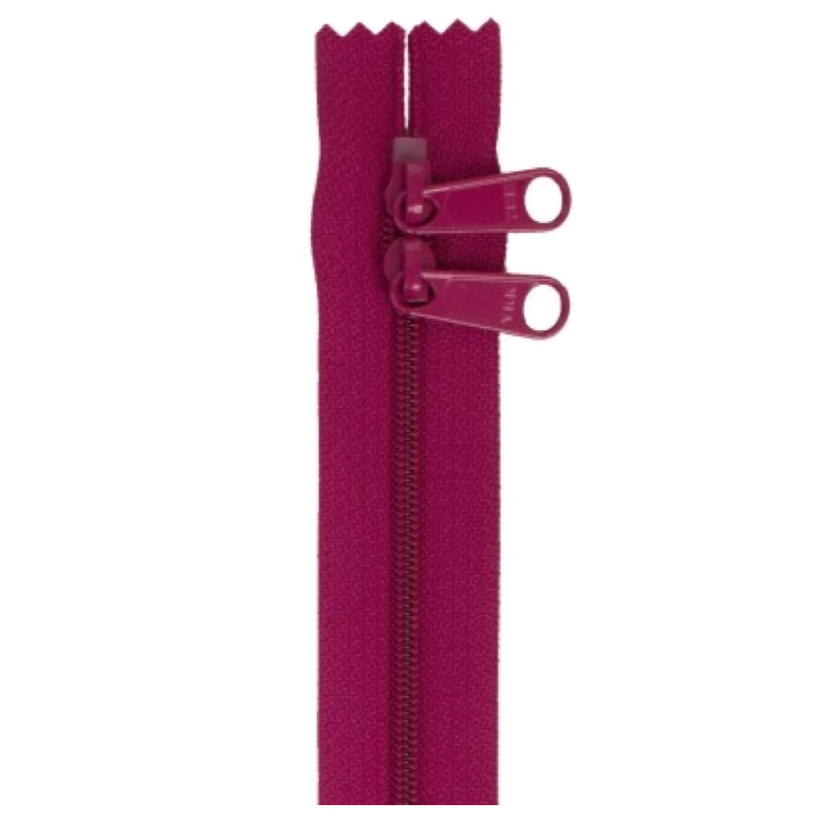 40" Handbag Zip - Double-slide - Wild Plum