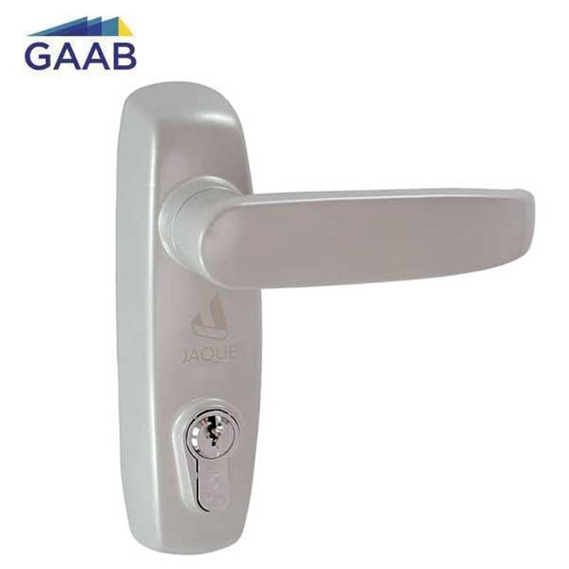 GAAB - T800M14B - Lever Exit Trim - for GAAB Exit Devices - Clutched - Reversible - Entry Function - Optional Keyway - Grey