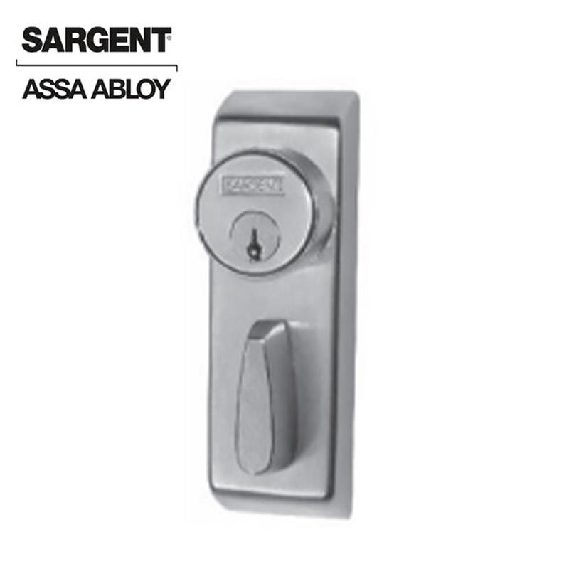 Sargent - 106 Auxiliary Outside Control Trim - for 8400/8600 Exit Devices - Satin Stainless Steel - Storeroom