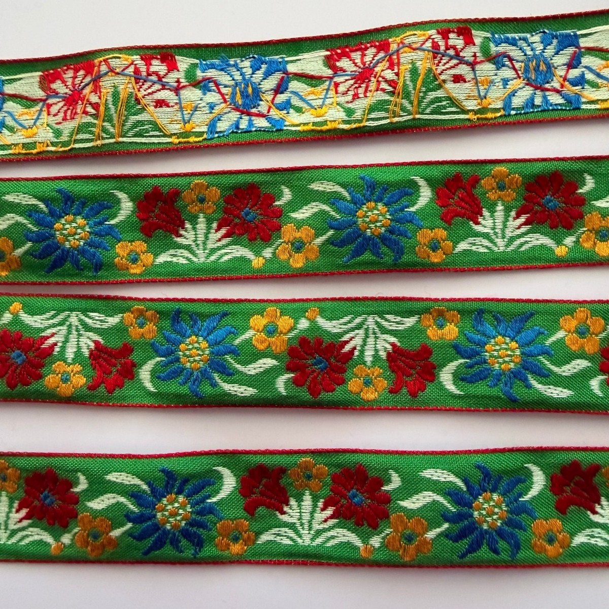 Vintage Edelweiss Ribbon