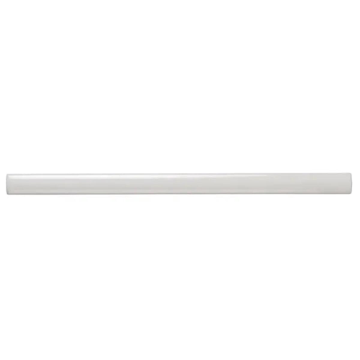 White Glossy Ceramic Pencil