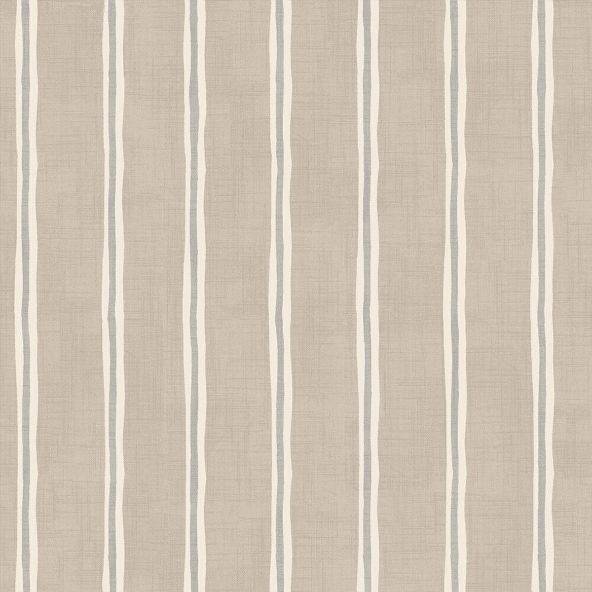 2.9 Metres iLiv Rowing Stripe Oatmeal Curtain Upholstery Cushion Blinds Fabric