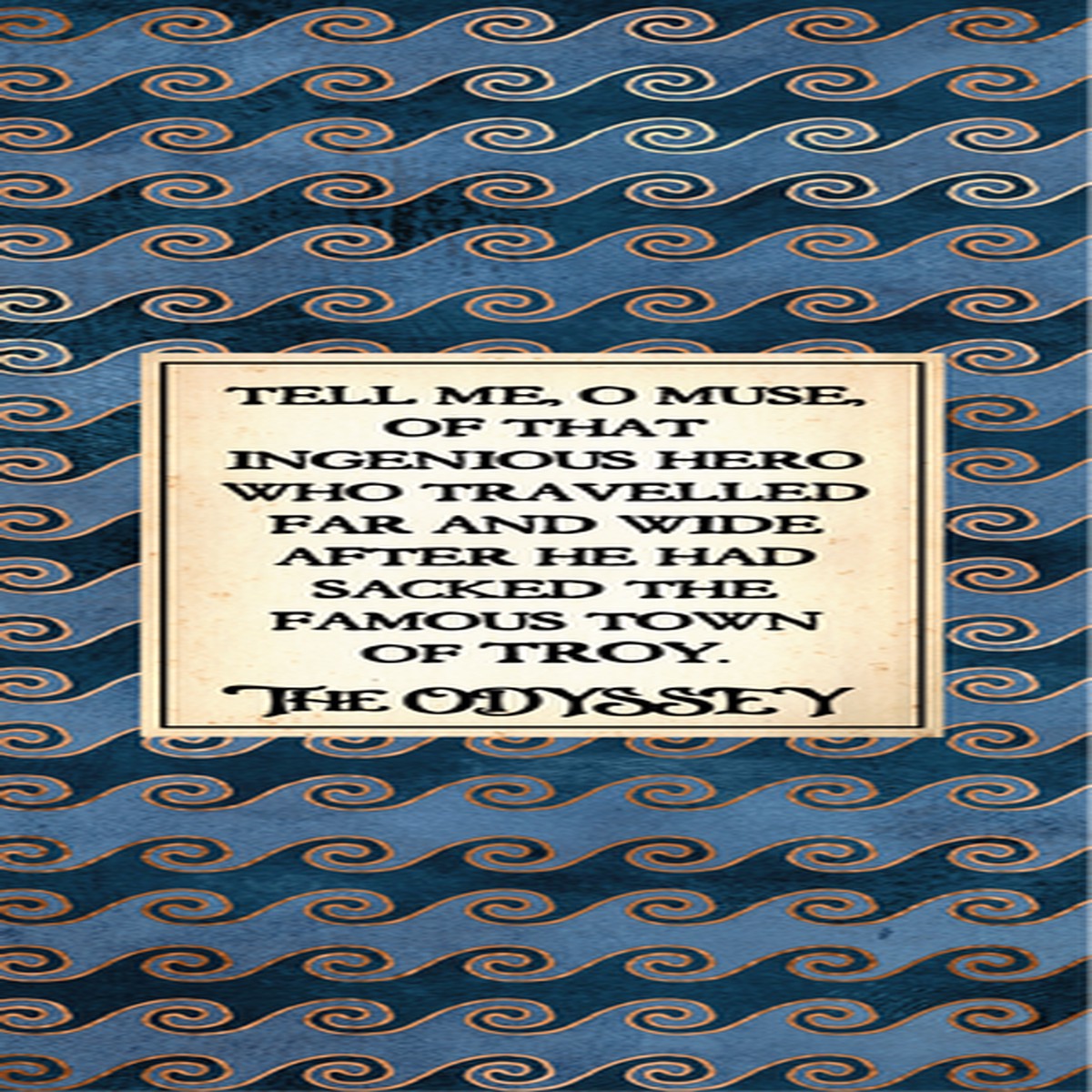 Bookmark - Odyssey: Tell Me O Muse