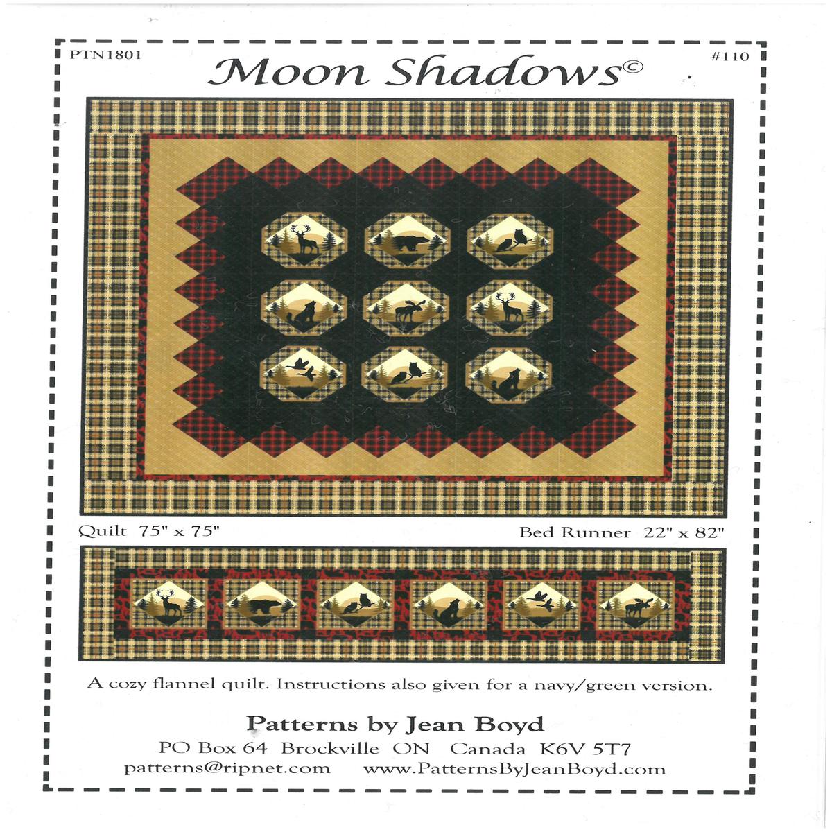Moon Shadows Quilt Pattern - Jean Boyd