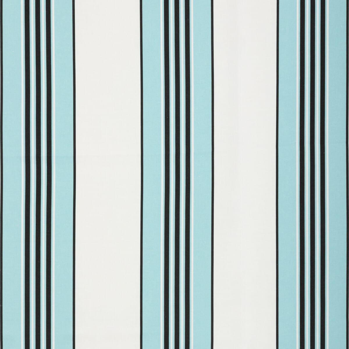 8025113.113.0 RAYURE MARCELLIN AQUA - BRUNSCHWIG & FILS Fabric - YARD