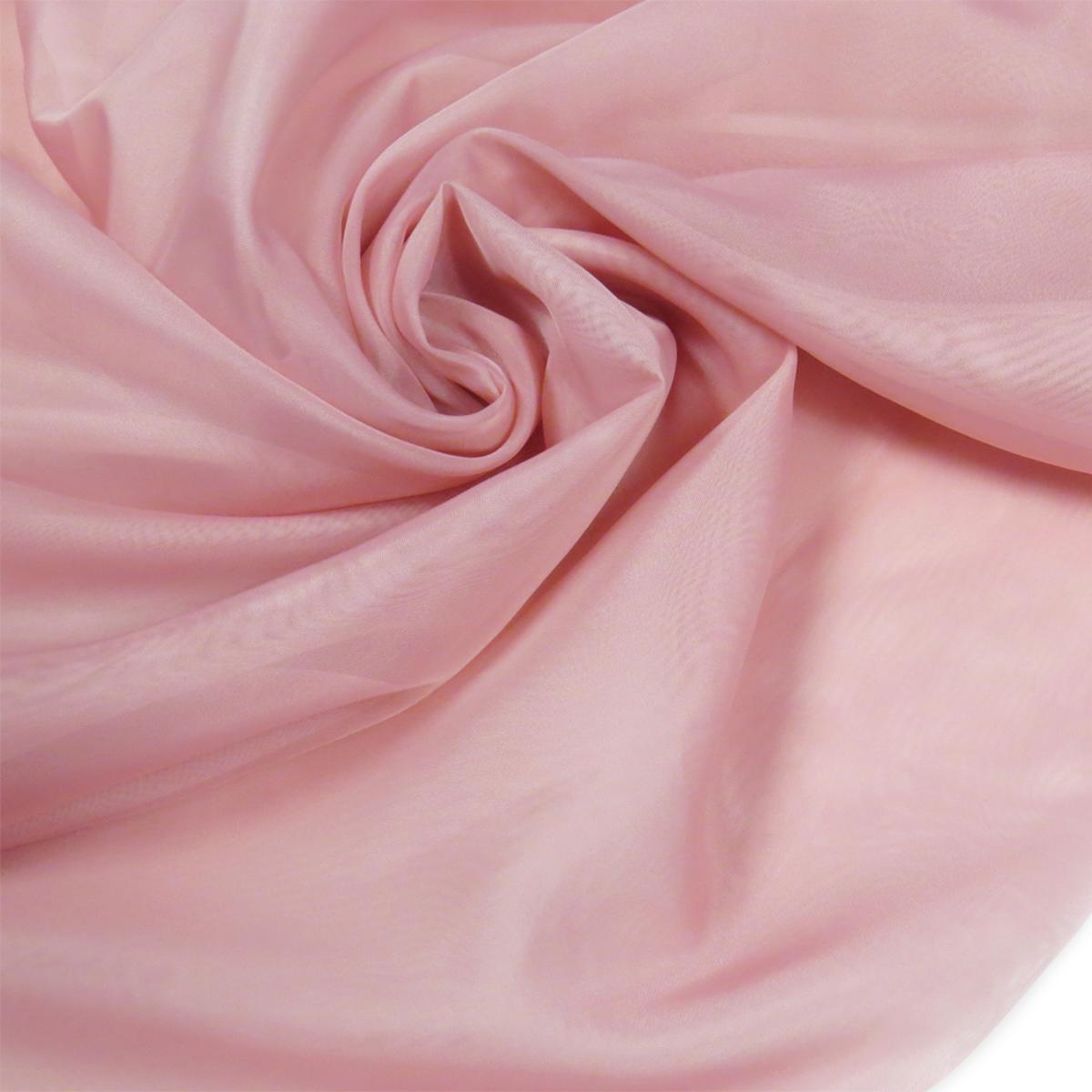 Tela Voile / Sheer 118", 100% Polister - Rosado