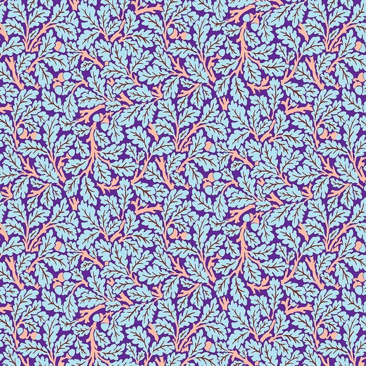 Kaffe x Morris & Co. - Oak Purple