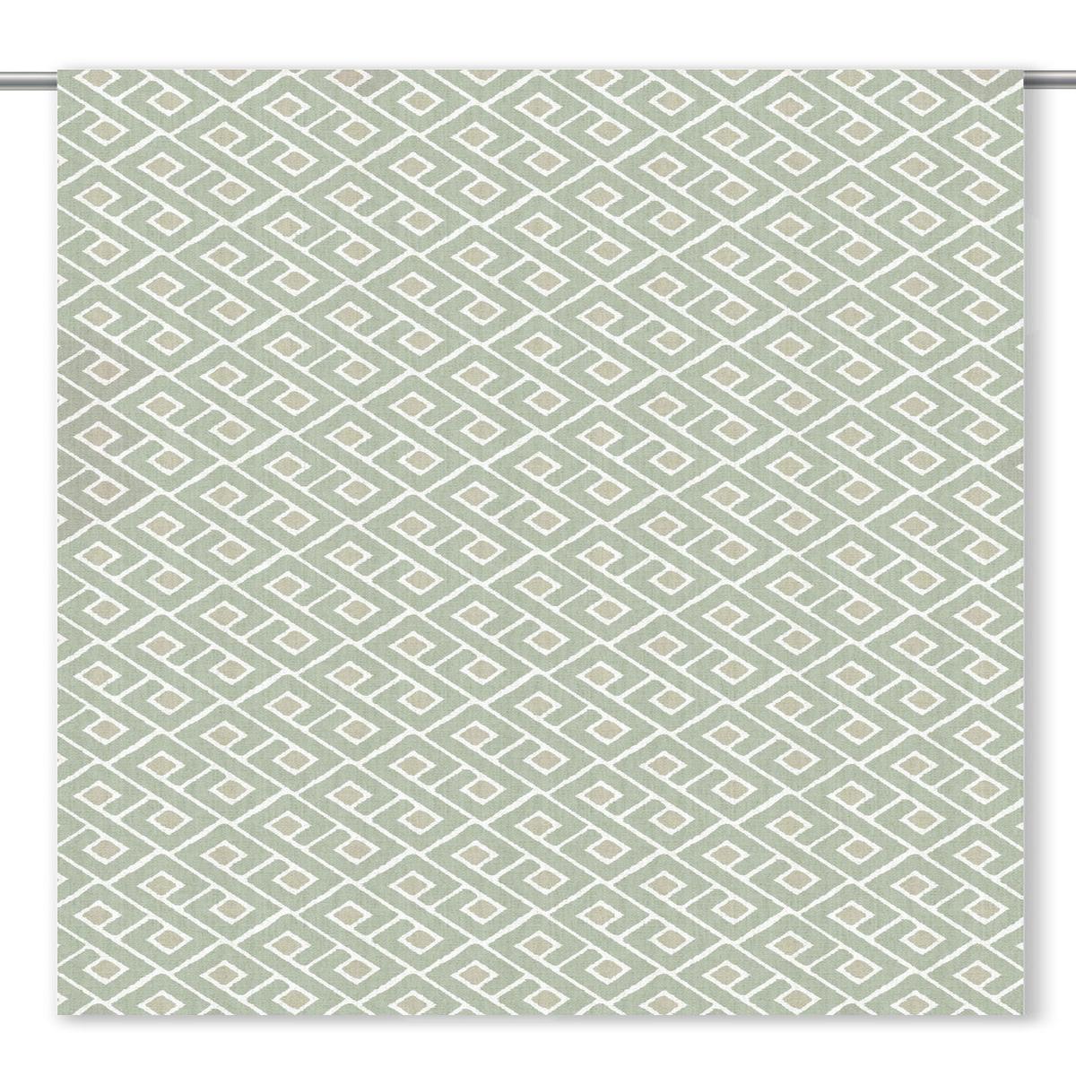 'Calm Absinthe' Fabric by the Yard (Sage Green/ Beige)