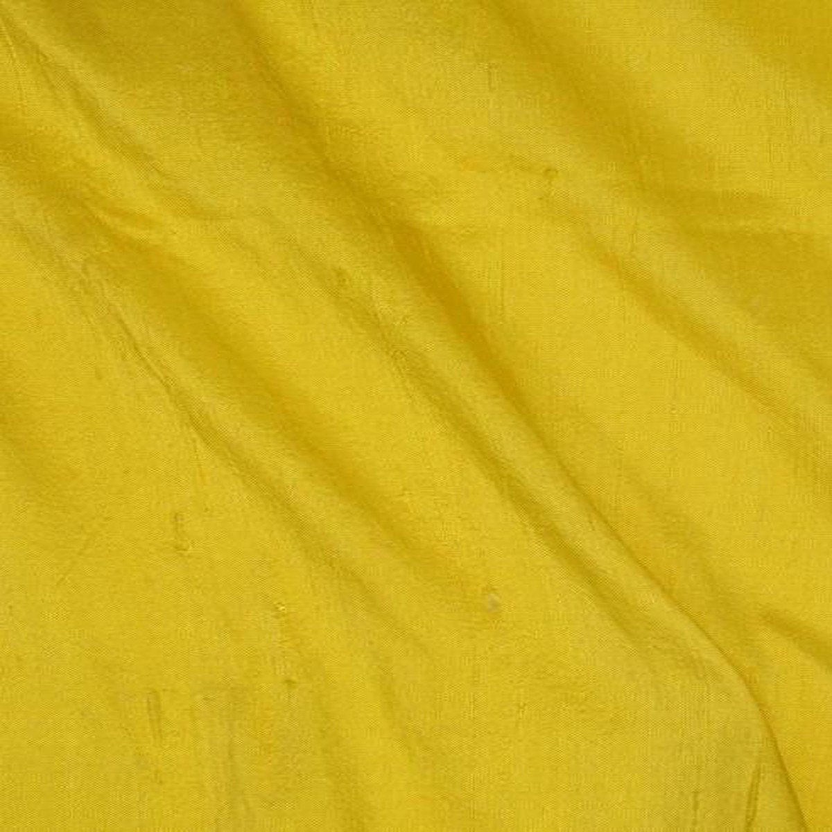 Yellow Dupioni Silk Fabric
