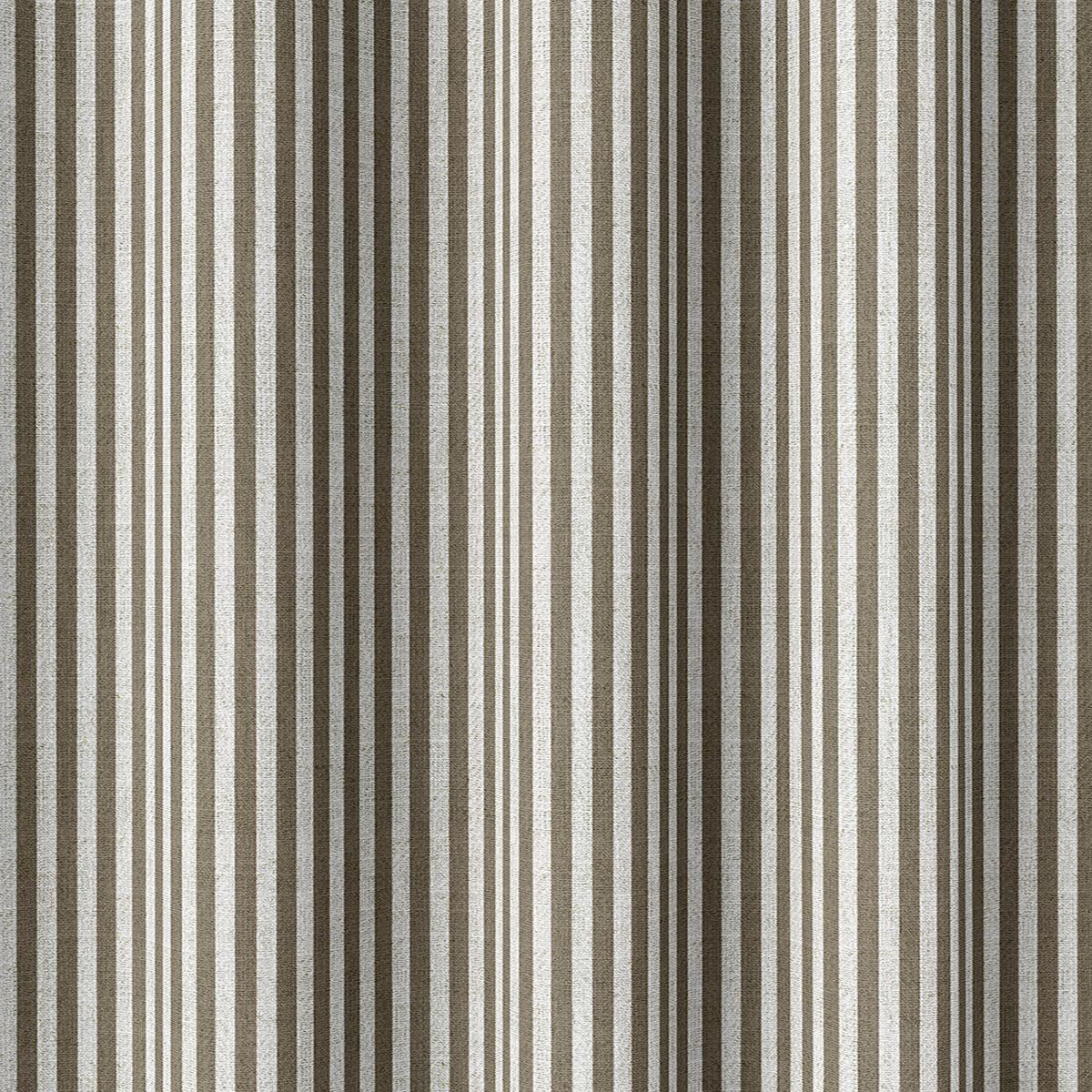'Caladium' Fabric by the Yard (Tan Brown/ White)