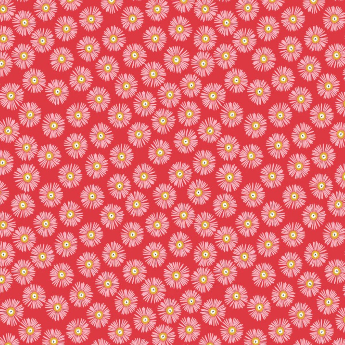 Poppie Cotton - Hey Love Bug - Love It Red BG25143