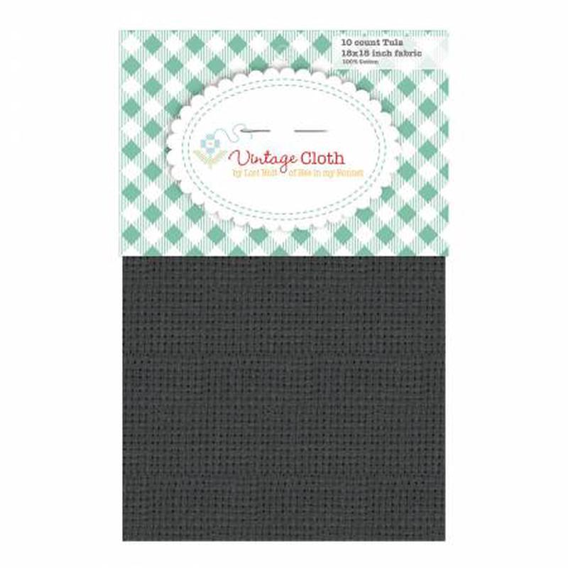 Zweigart Vintage Cloth 10 ct 17 x 17 Blackboard
