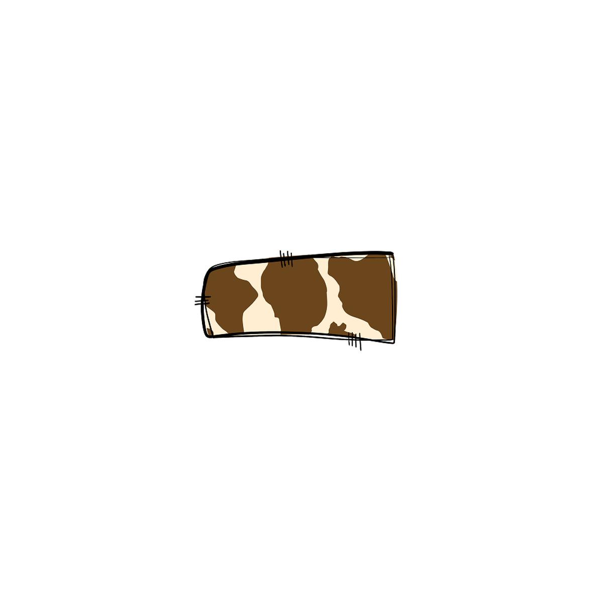 Western Cowboy ''-'' Cow Print Fabric Panel