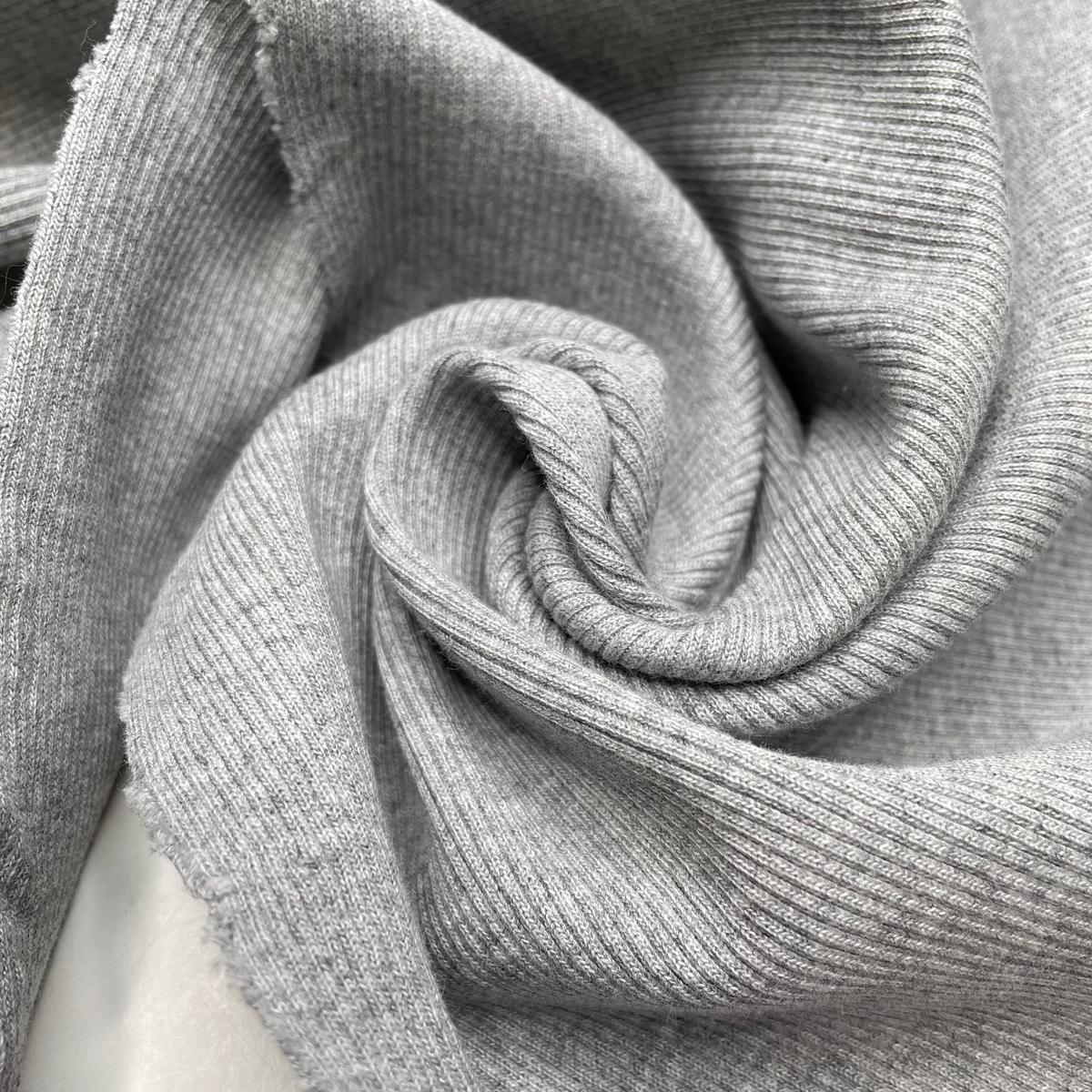 Stone Age - Rib Knit Cotton Knit - Light Grey - Bundles