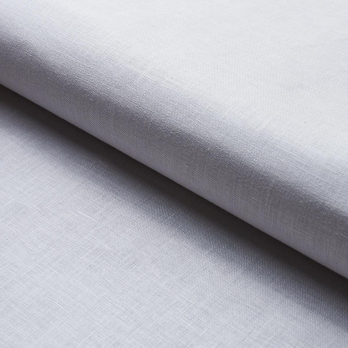 Lange Glazed Linen Soft Grey Fabric