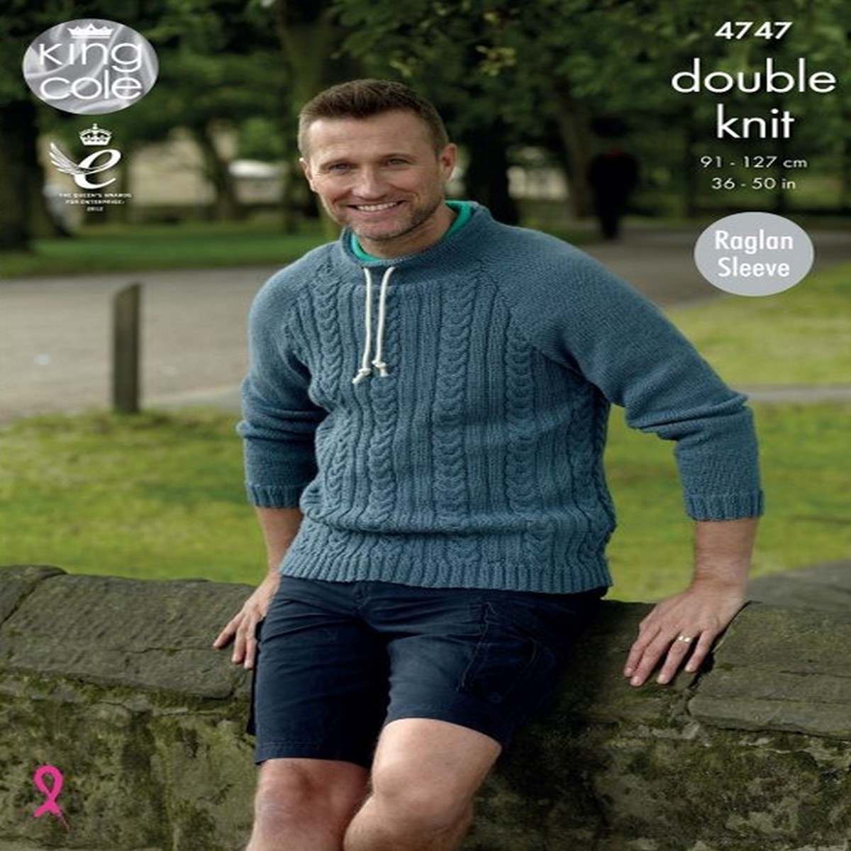 Mens Sweaters in King Cole Merino Blend DK (4747)