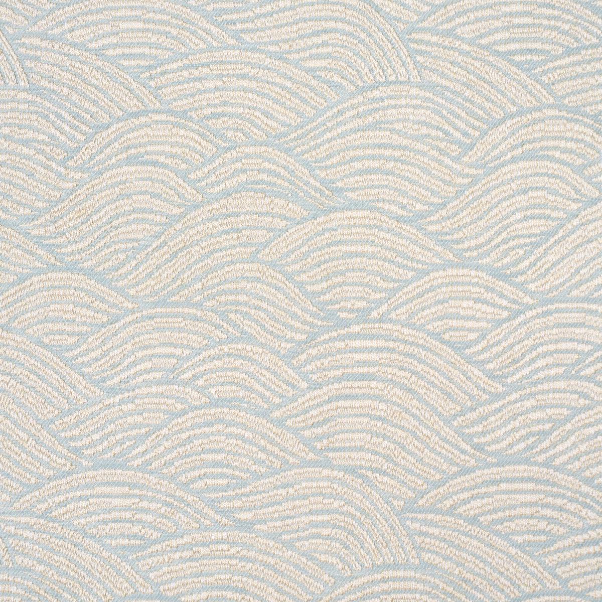 Symphony Scallop - Sky - Schumacher 86540 Fabric