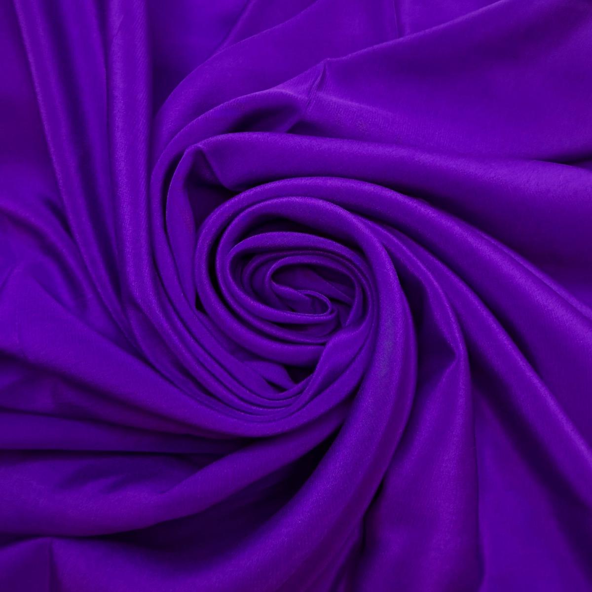 Visit Nana Day - Chiffon Silk Woven - Dark Purple - 2.9M Bundle