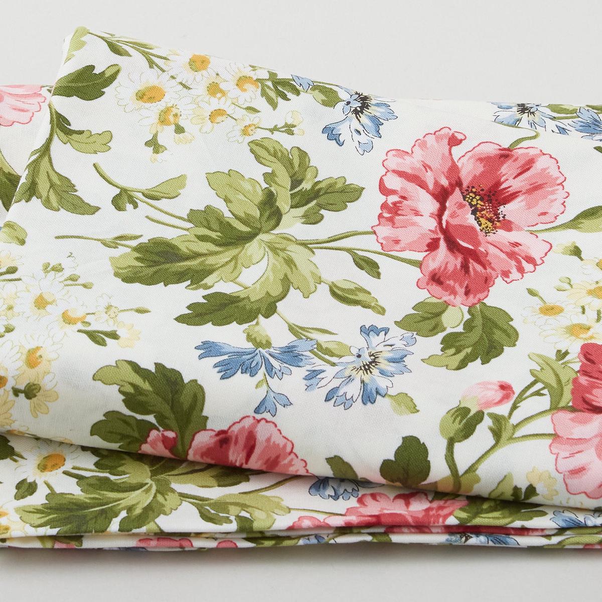 Poppies - Poppies Soft White 2 Yard Cut