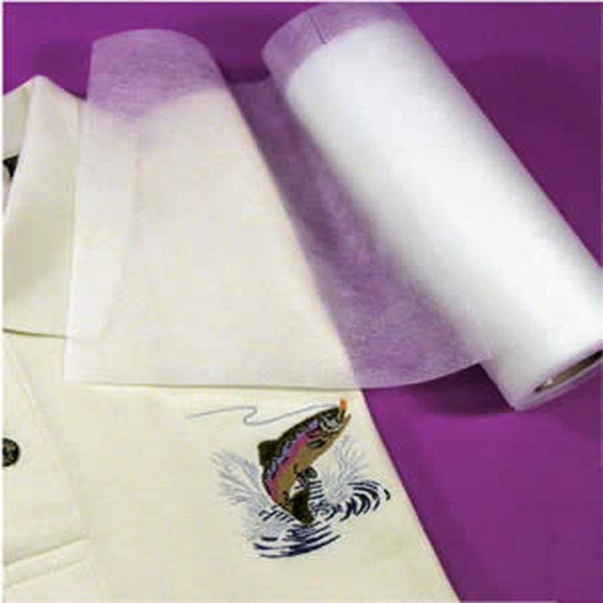 No-Show Poly-Mesh Plus 88243x88243 Precut Sheets Cut Away Embroidery Stabilizer Backing 315