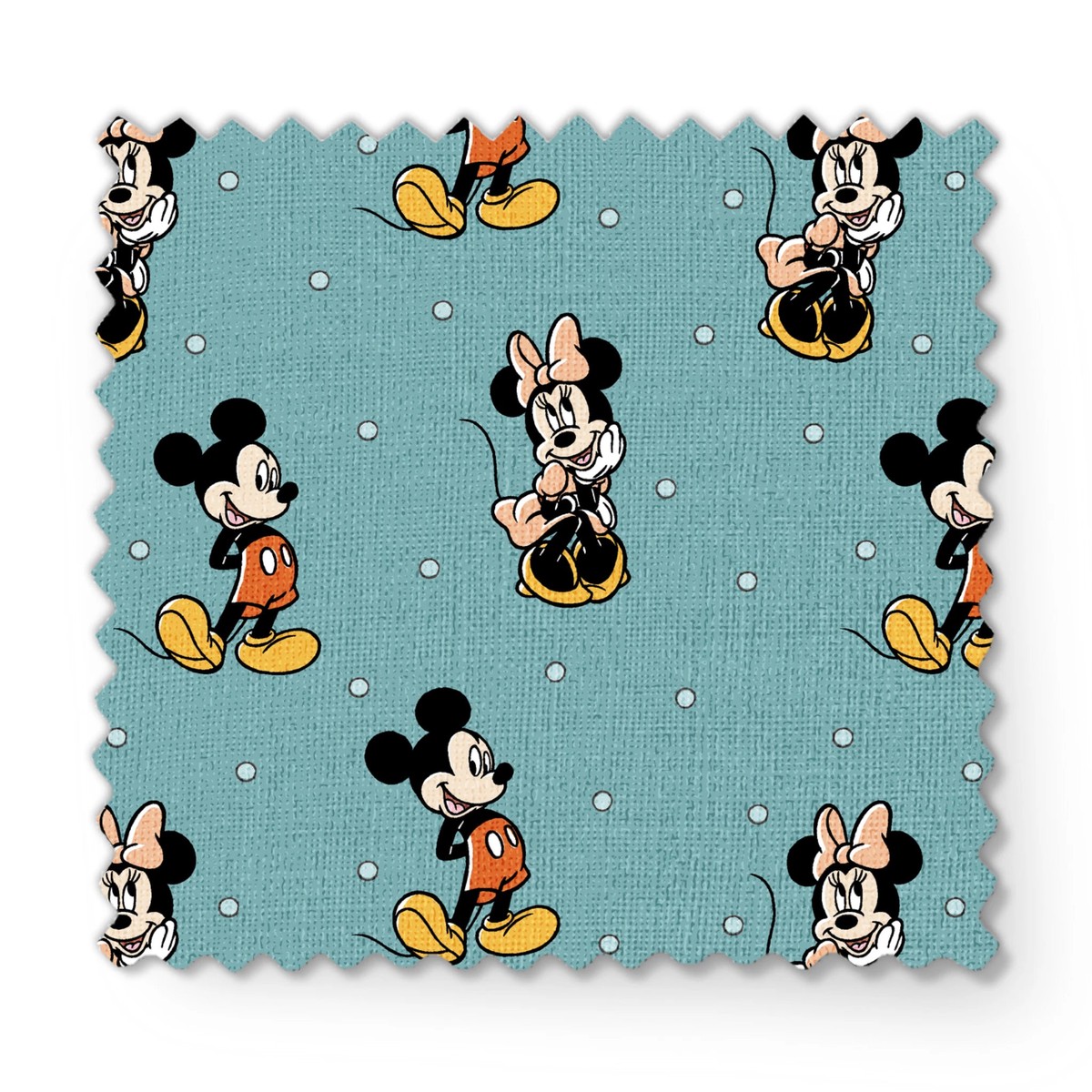 Disney Mickey Mouse Soft Dots Fabric