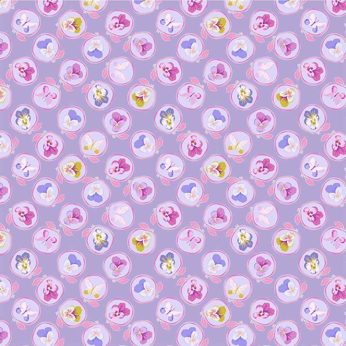 Windham Fabrics - Insectarium by Tamara Kate - Cameo - Purple - Yardage