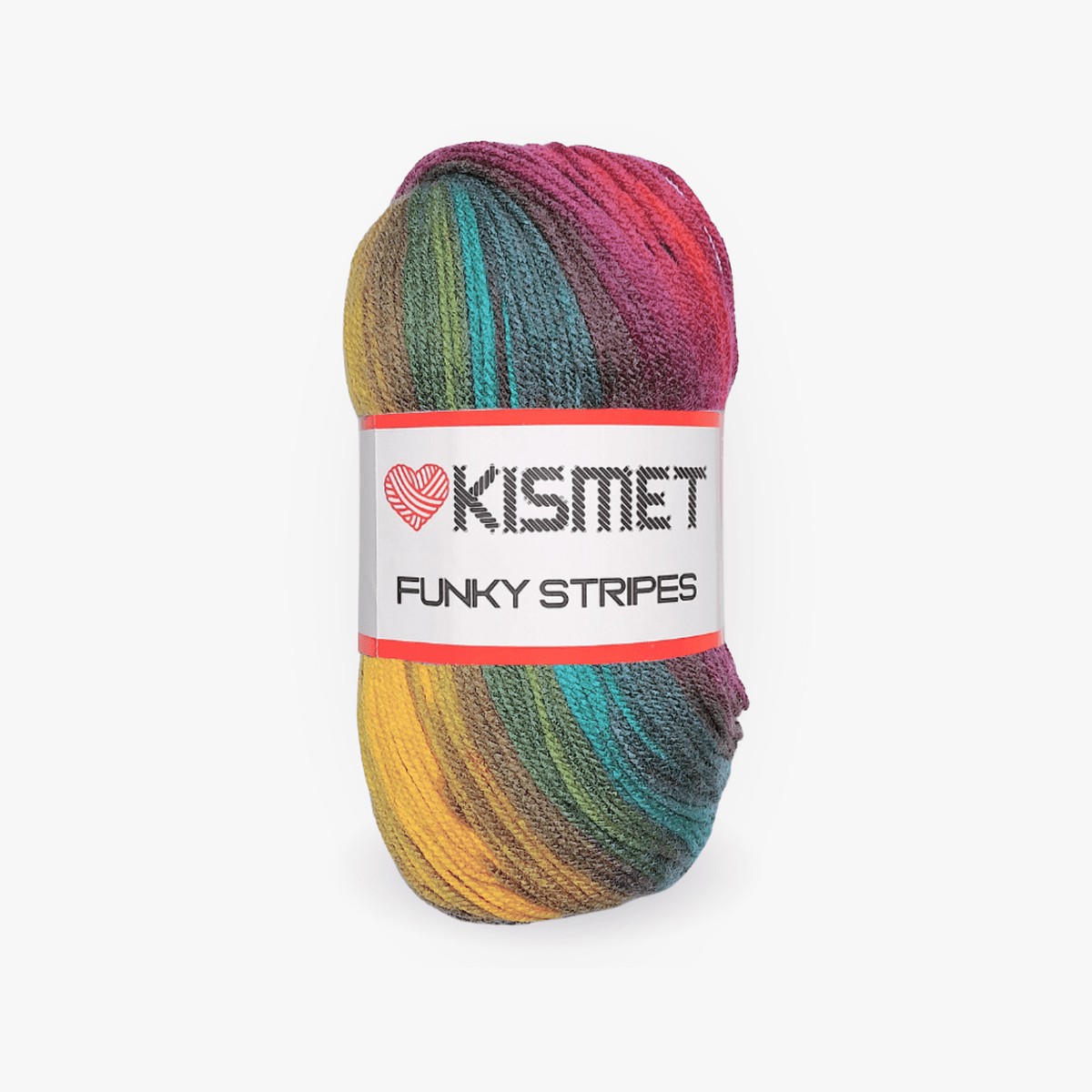 Wool Funky Stripe Saharan Sunset #211