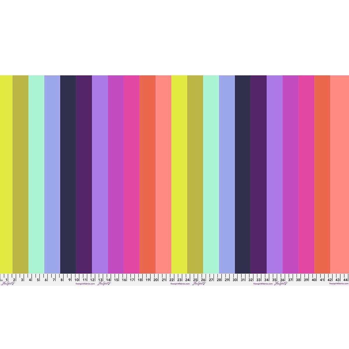 Floral Reef Quilt Fabric by Tula Pink - Smooth Sailing in Deep Dive Multi - PWTP271.DEEPDIVE