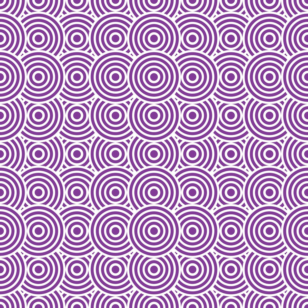 Get Back Circles Fabric - Grape