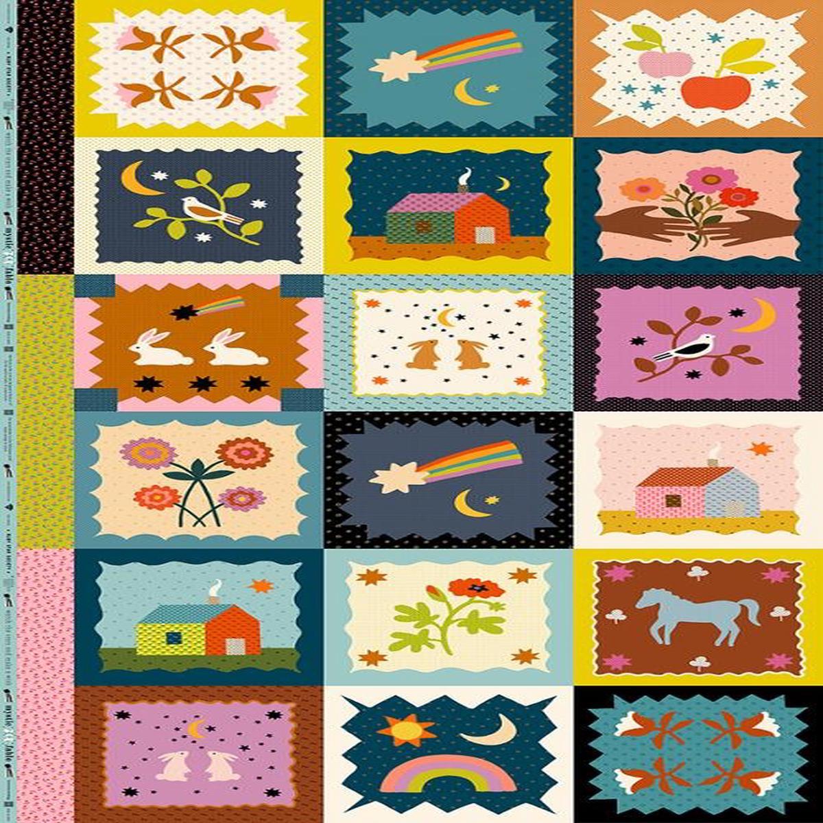 Ruby Star Society - Mystic Fable - Alexia Abegg - Panel 18 squares