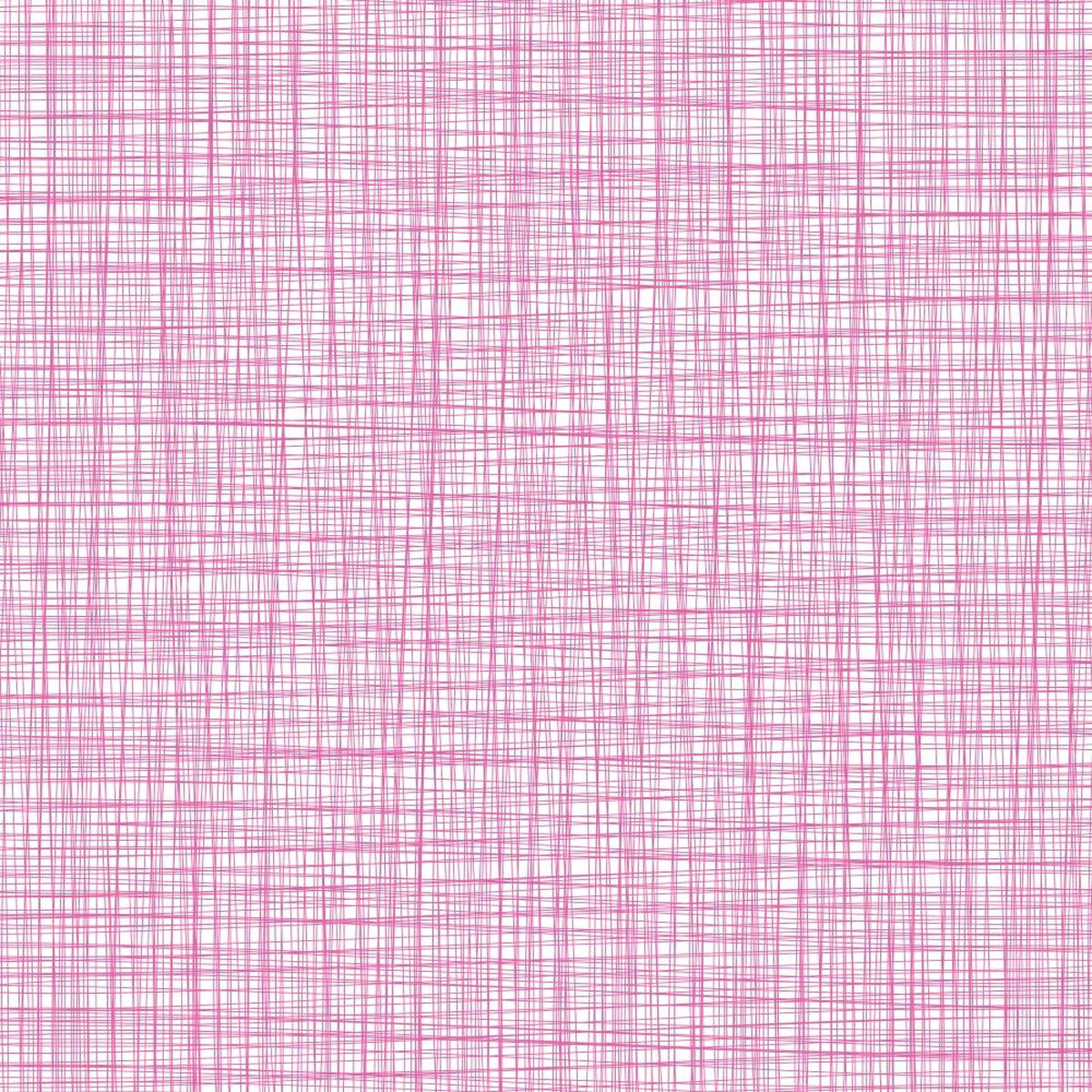 Pencil Hatching Fabric - Bashful Pink