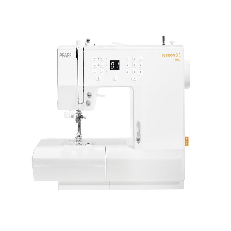 PFAFF passport 3.0 Sewing Machine with Holiday Gift Package