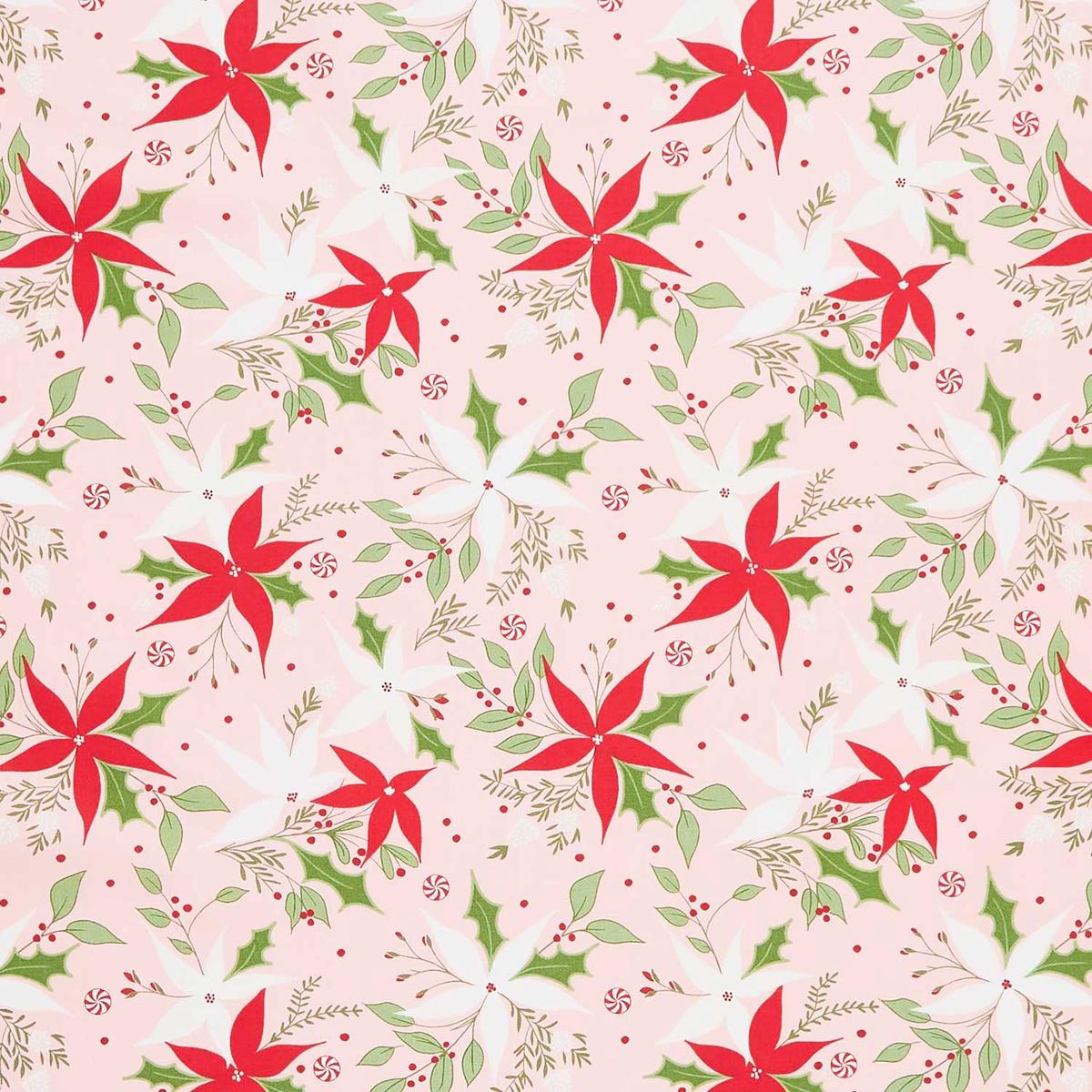 Once Upon a Christmas - Poinsettia Dance Princess Yardage