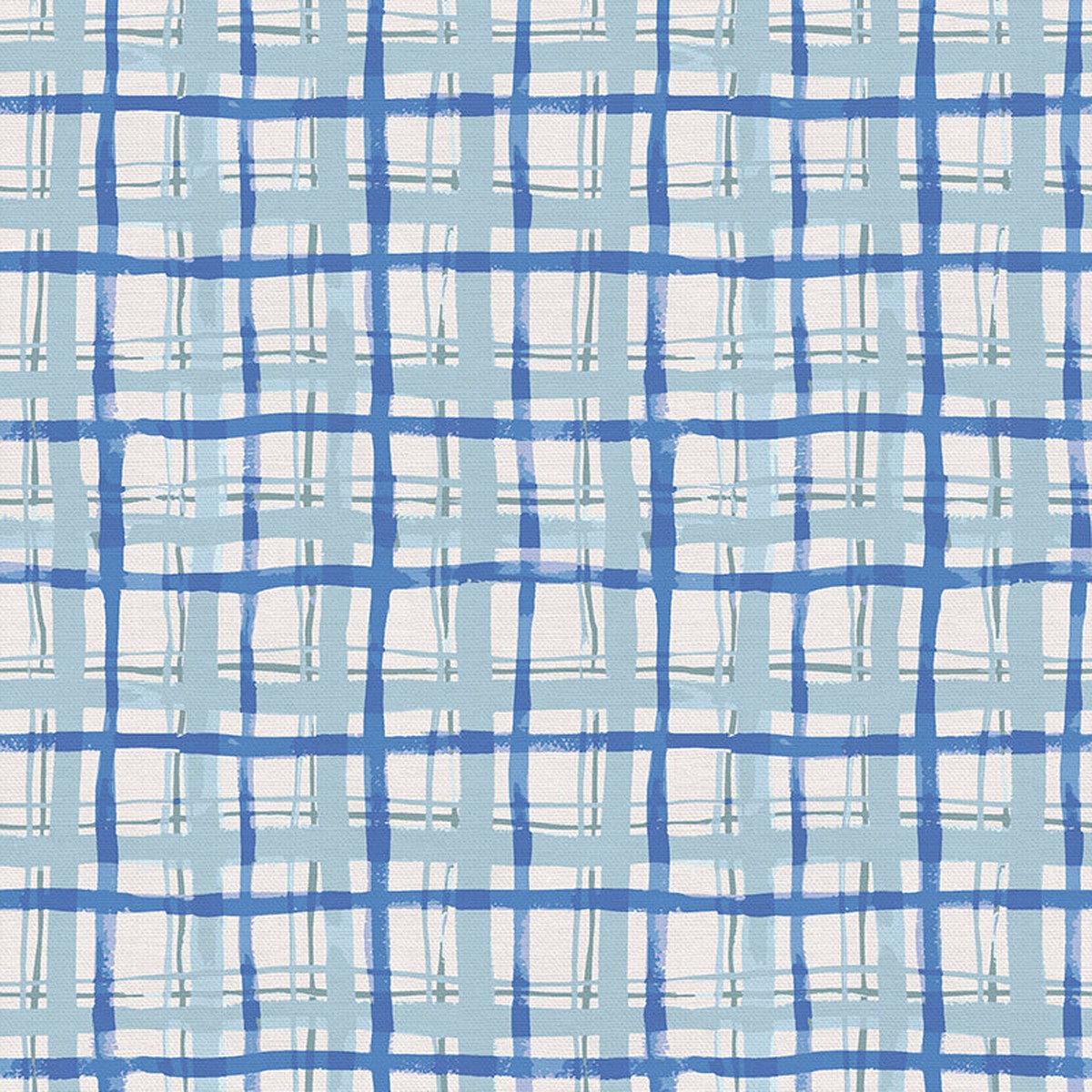 Christmas Plaid - Light Blue